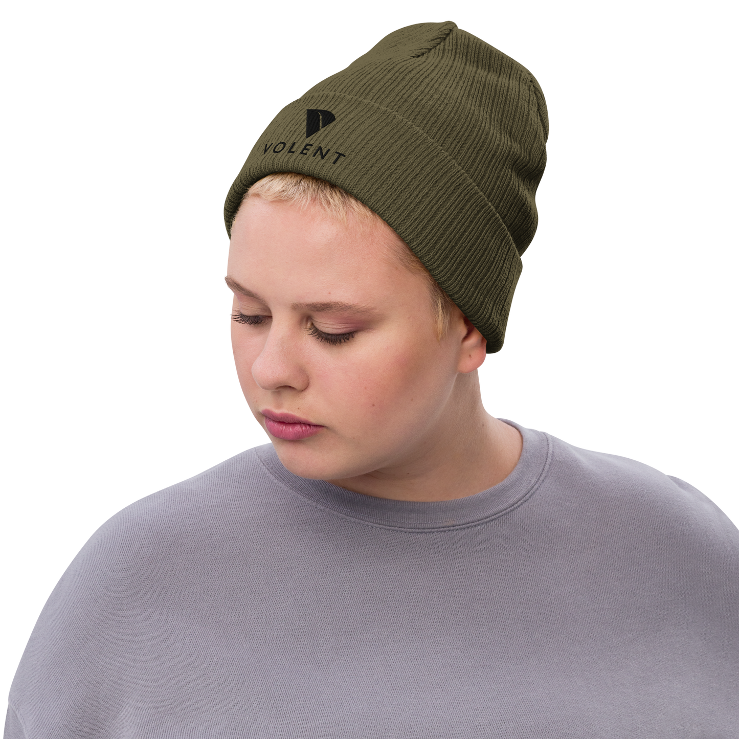 Volent ribbed knit beanie