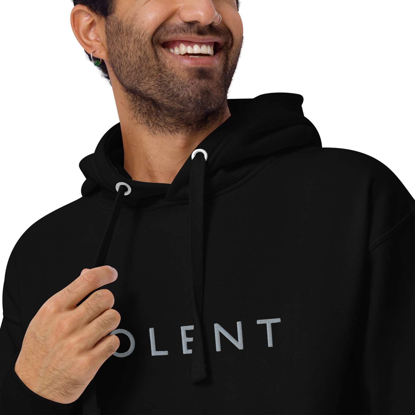 Volent Embroidered Premium unisex hoodie