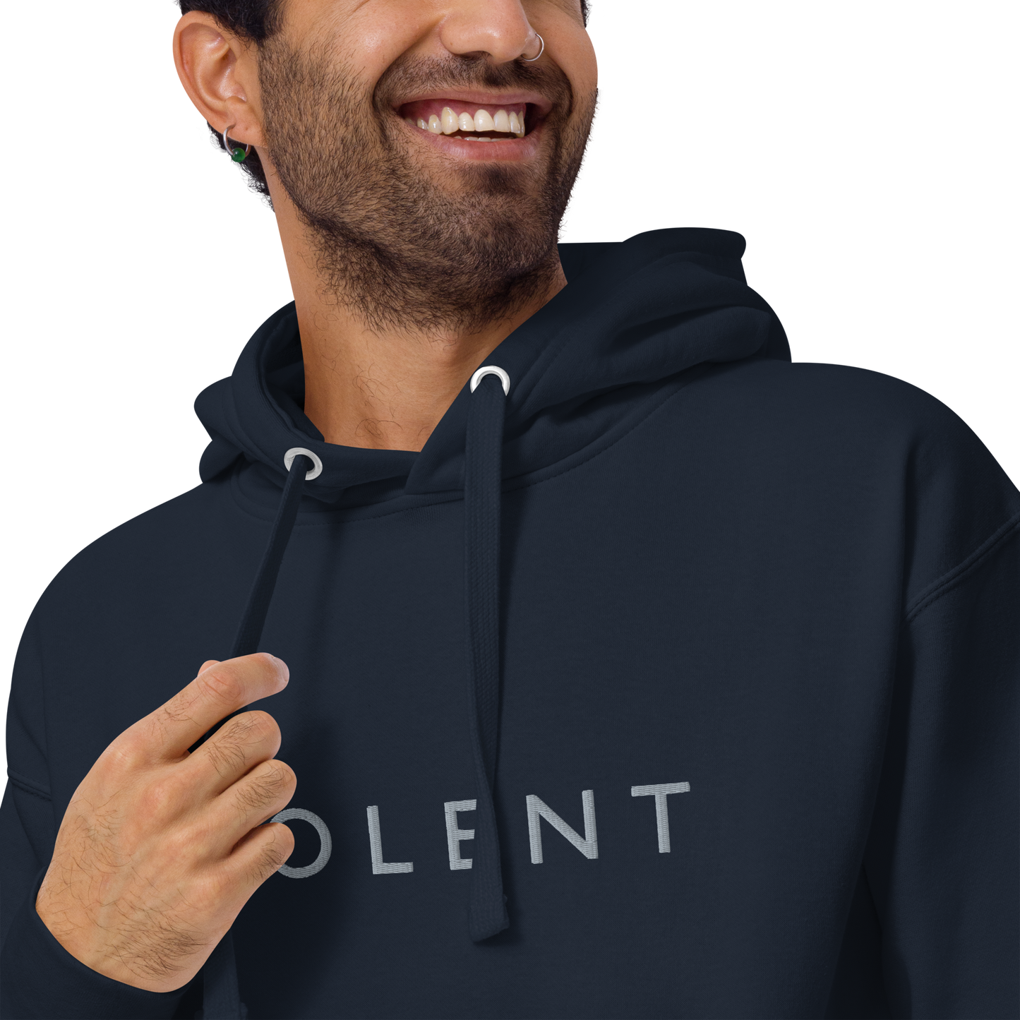 Volent Embroidered Premium unisex hoodie