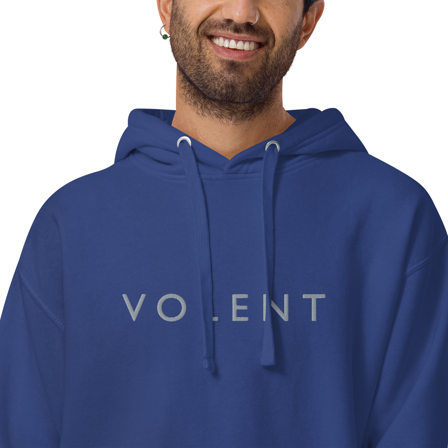 Volent Embroidered Premium unisex hoodie