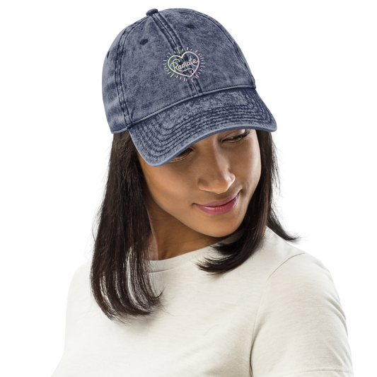 Radiate Love twill cap